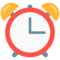 Alarm Clock emoji on Mozilla